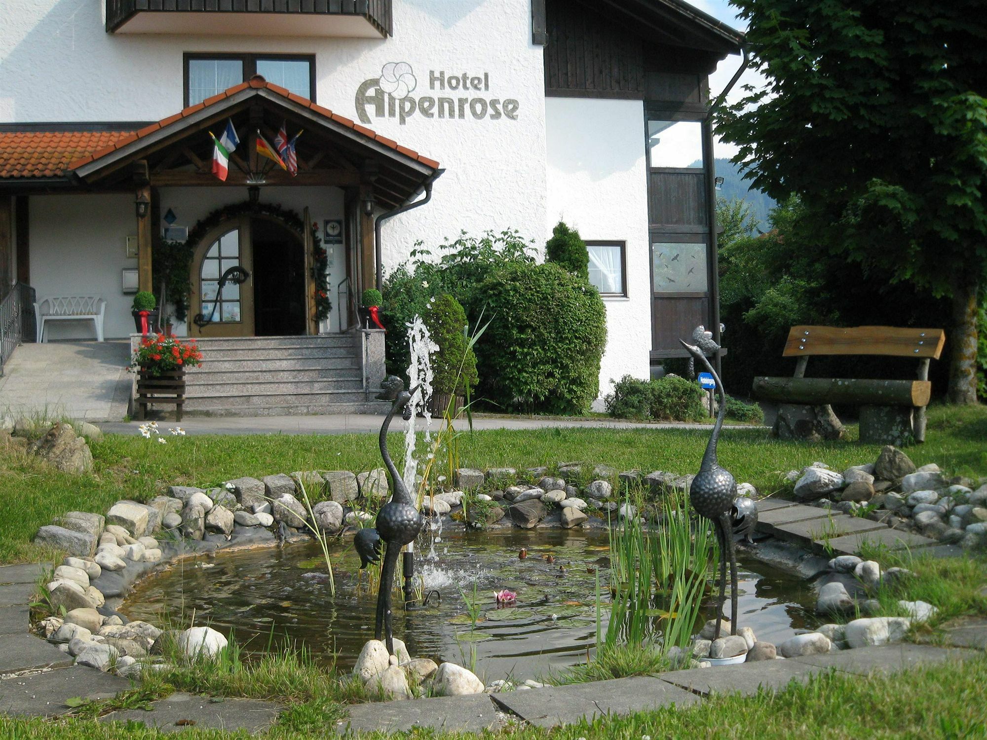Akzent Hotel Alpenrose Nesselwang Eksteriør bilde